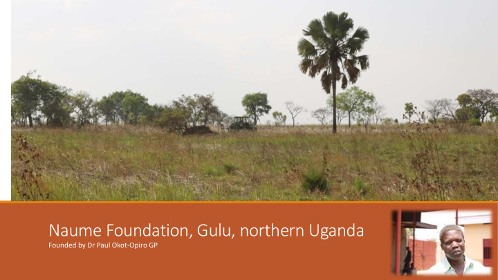 naume foundation gulu northern uganda