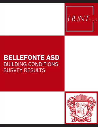 BELLEFONTE ASD  BUILDING CONDITIONS  SURVEY RESULTS  TABLE OF CONTENTS  Project Summary  Page 2