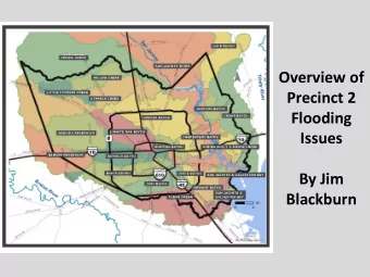 Flooding  Issues  By Jim  Blackburn  New Non-Profit Formed Dedicated to Designing a Flood-