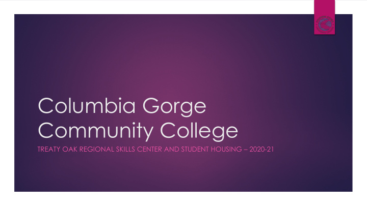columbia gorge community college