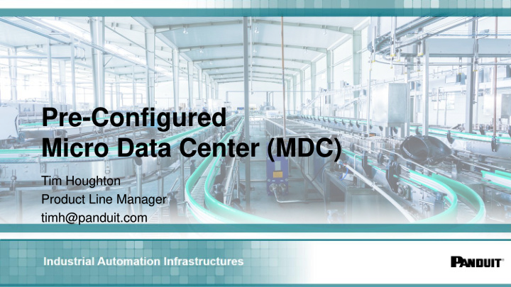 micro data center mdc
