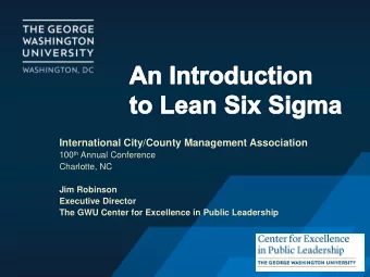 International City/County Management Association 100 th Annual Conference  Charlotte, NC  Jim