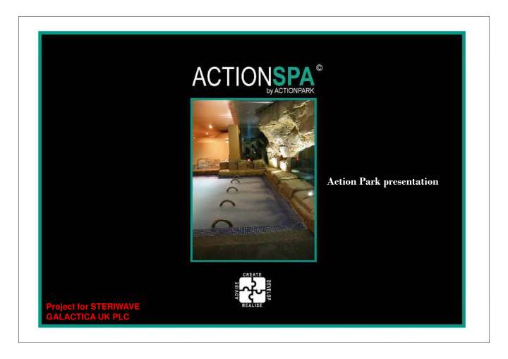 a ti action park presentation p k t ti