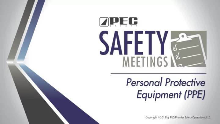 personal protective equipment ppe
