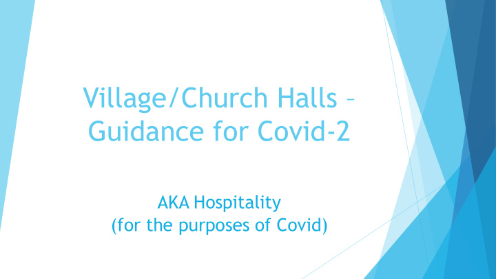 guidance for covid 2