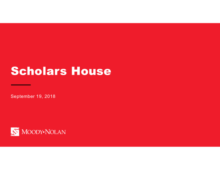 scholars house