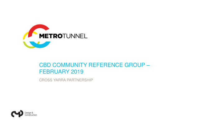 cbd community reference group february 2019