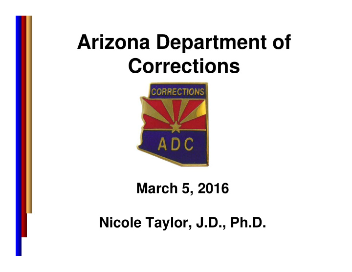 arizona department of corrections
