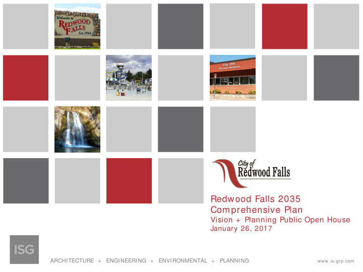 redwood falls 2035 comprehensive plan