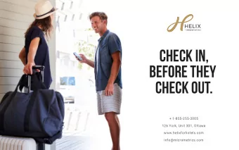 Check in,  Before they  Check out.  + 1-855-255-2005  126 York, Unit 301, Ottawa