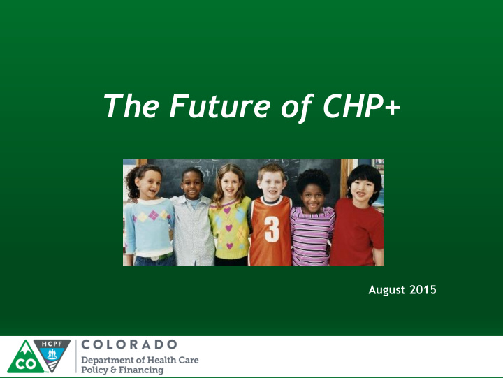 the future of chp