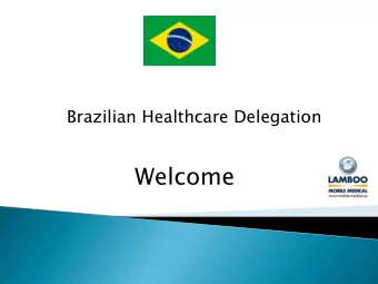 Welcome  Established in 1957  More than 25 years experience in the  mobile medical industry