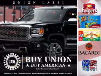 Why Union Label Committees  Supporting the American Worker  Supporting the American Worker  Because