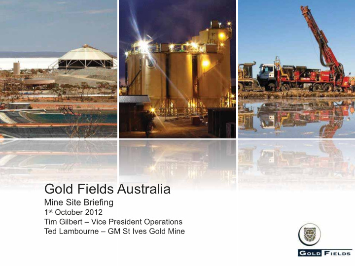 gold fields australia