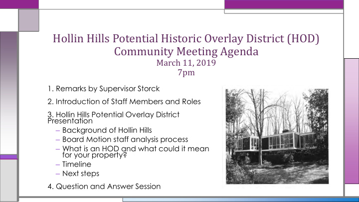 hollin hills potential historic overlay district hod