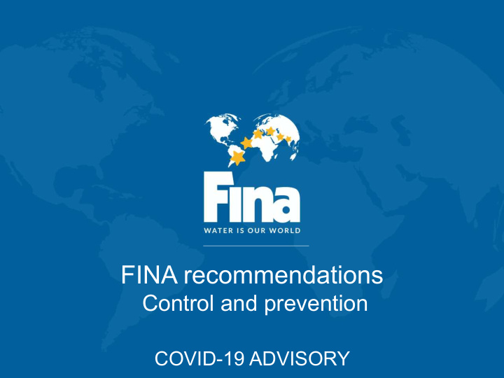 fina recommendations