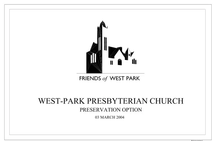 precedent photos west park space capital partner space