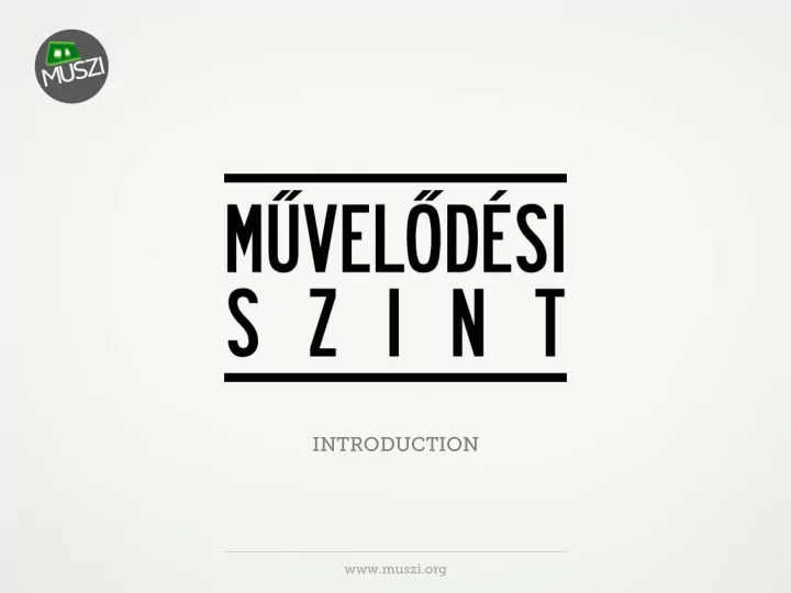 introduction