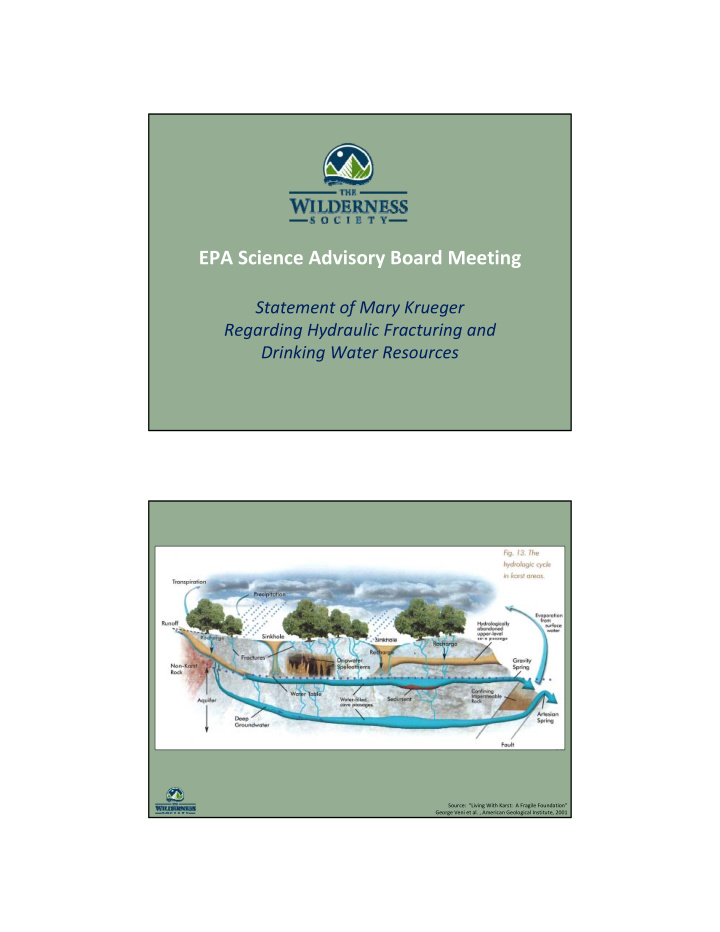 epa science advisory board meeting