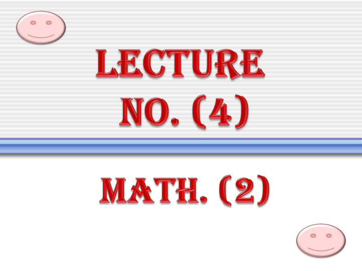 analytical geometry