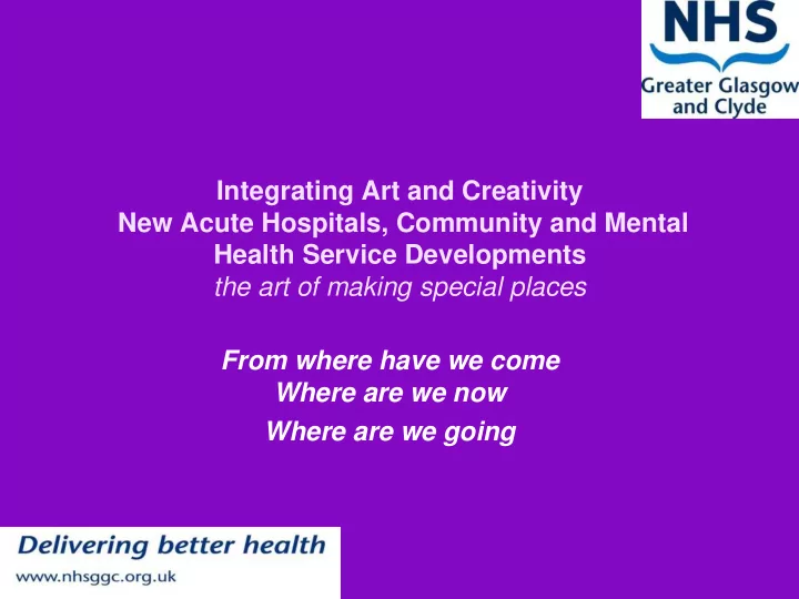 the art of making special places