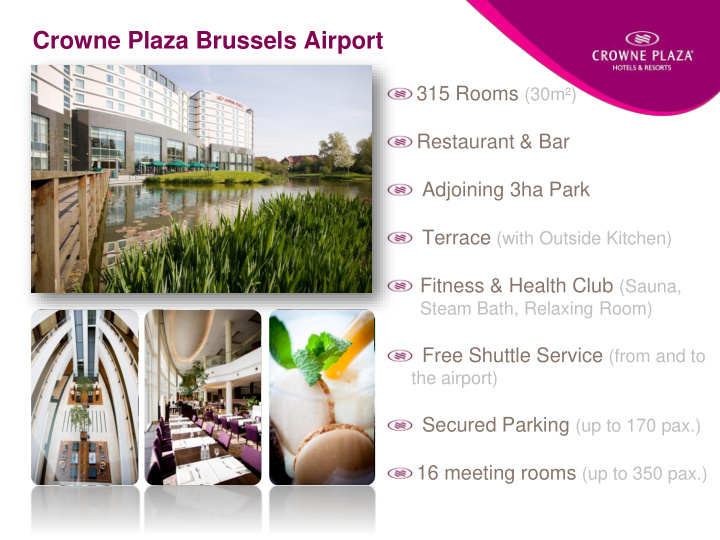 crowne plaza brussels airport