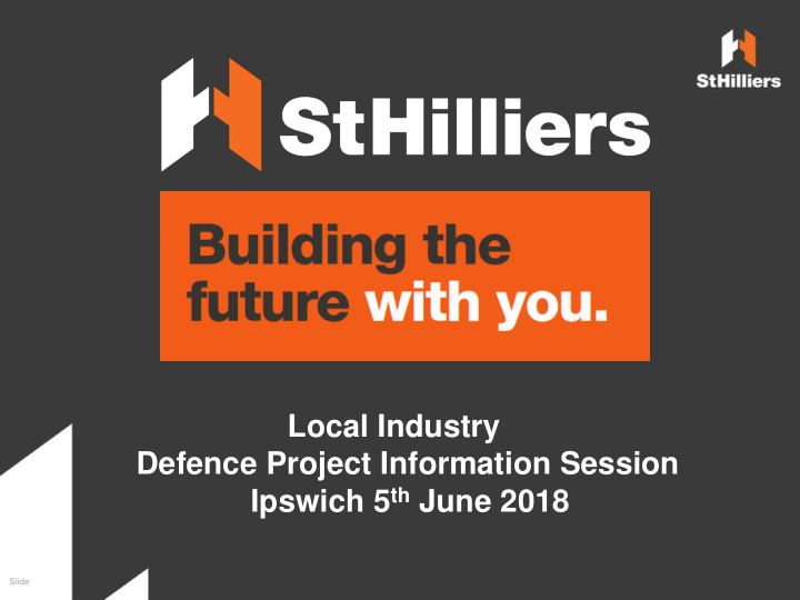 defence project information session