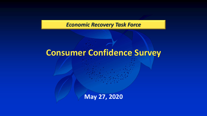 consumer confidence survey