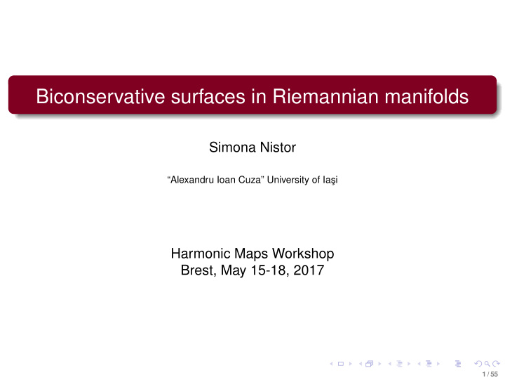 biconservative surfaces in riemannian manifolds