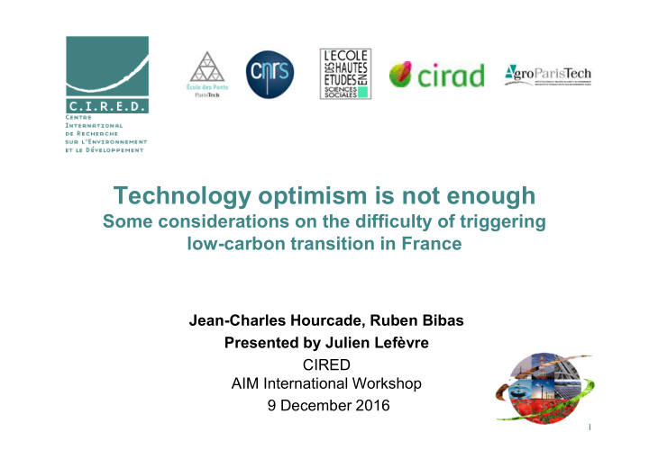 technology optimism is not enough