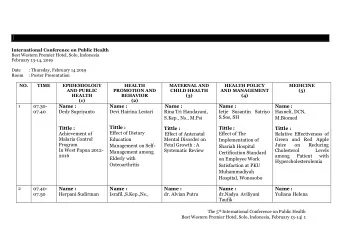 M.Kes  Adhitama  Elisabeth  Tittle :  Tittle :  Tittle : Tittle :  Tittle :  The Role of Social  A