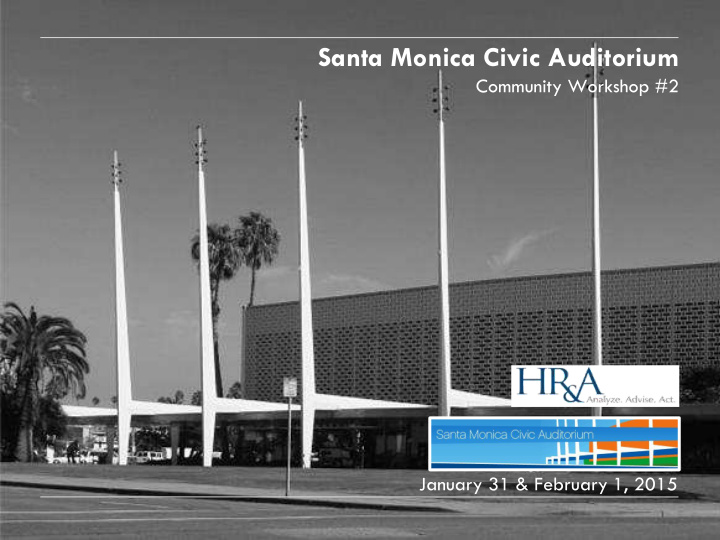 santa monica civic auditorium