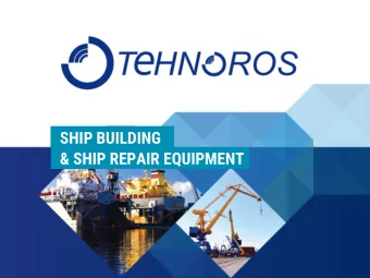 SHIP BUILDING  &amp; SHIP REPAIR EQUIPMENT  Product Line-Up  2  Ship Transfer Equipment  Dock
