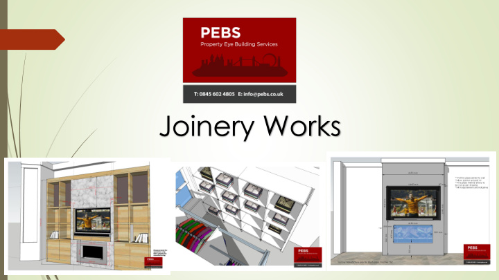 joinery works