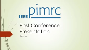 Presentation  Jiamo Liu  Introduction  Paper Kings Colleage Prototype  5G applications  Drone as