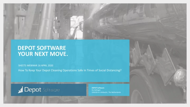 depot software your next move