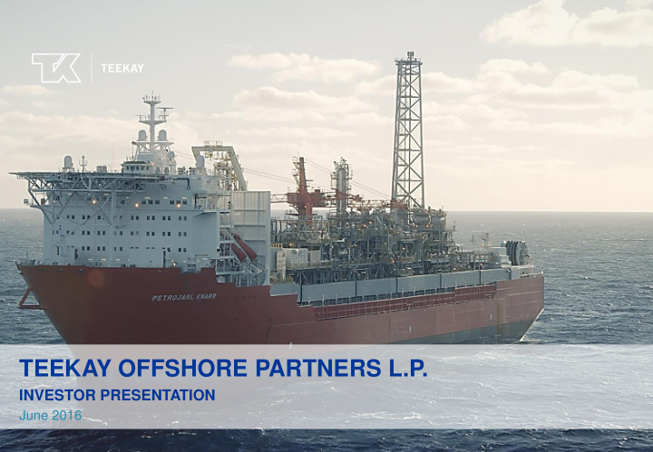 teekay offshore partners l p