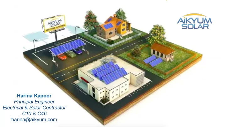 harina kapoor principal engineer electrical solar