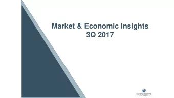 Market &amp; Economic Insights  3Q 2017 Economic Outlook  5 Factors  Positive/  Neutral/  5