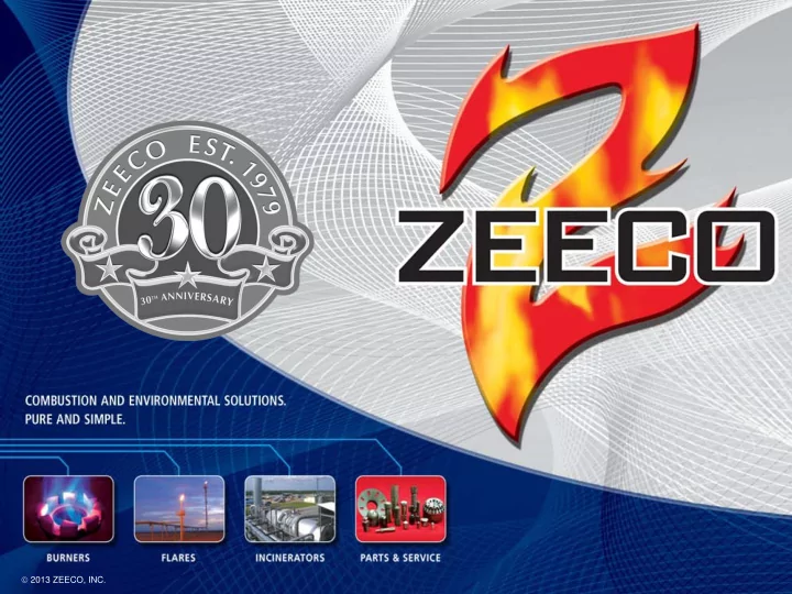 2013 zeeco inc 2013 zeeco inc low nox burner retrofits