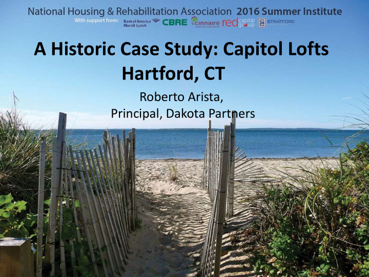 a historic case study capitol lofts hartford ct