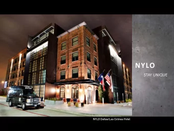 NYLO  STAY UNIQUE  NYLO Dallas/Las Colinas Hotel  UNIQUE  ARCH  CHITECTU  TECTURAL  DESIGN  New