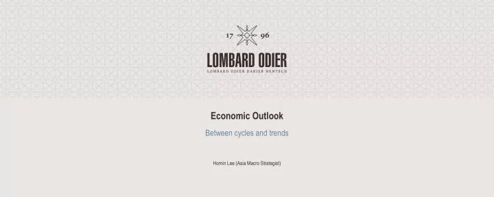 economic outlook