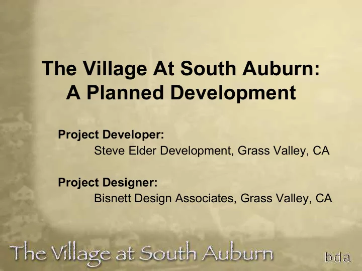 the village at south auburn