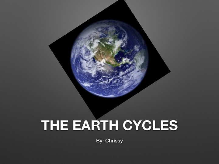the earth cycles