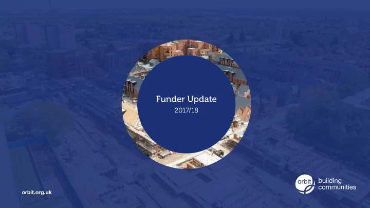 funder update