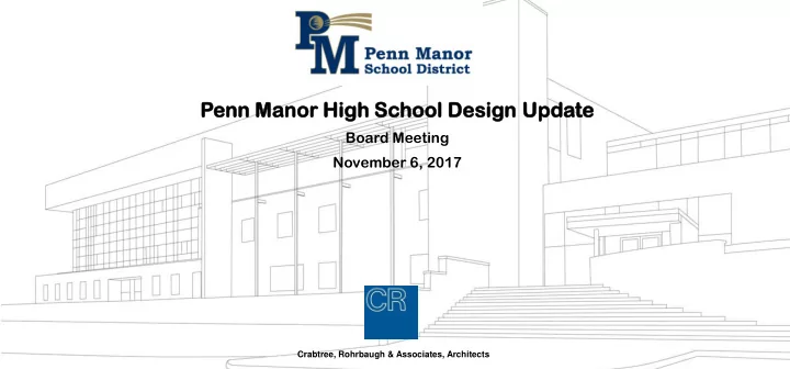 pen enn man anor r high h sc school ol de design n upda