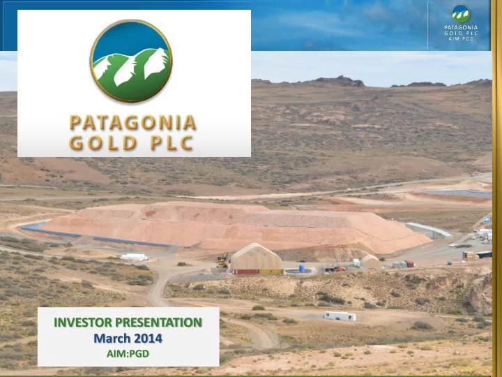 investor presentation