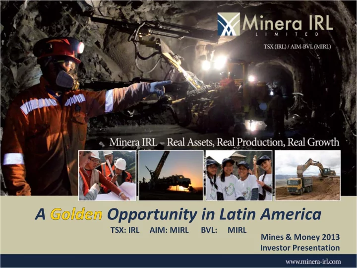 a opportunity in latin america