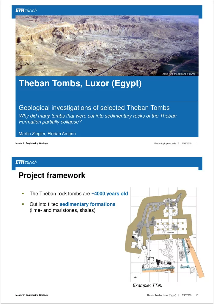 theban tombs luxor egypt